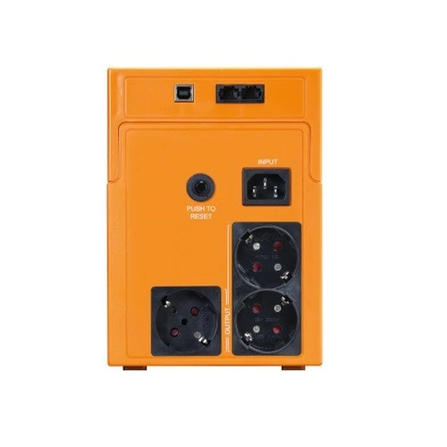 MAKELSAN 1200VA LION LINE INTERACTIVE LCD EKRAN UPS - Resim 3