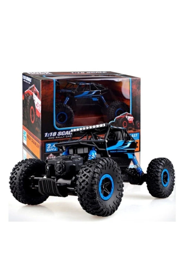 Rock Crawler 4*4 Çeker Oyuncak Uzaktan Kumandalı Araba Jip 1:16 ürün görseli 1