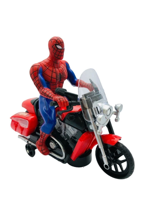 Spiderman Örümcek Adam Kutulu Sesli Çarp Dön ürün görseli 1