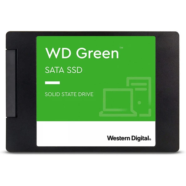 WD 480GB GREEN WDS480G3G0A 545-460MB/s SATA-3 SSD DİSK ürün görseli 1