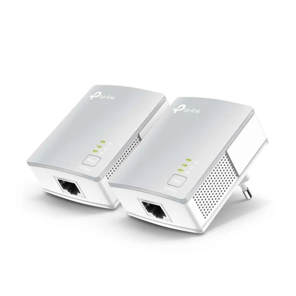 TP-LINK TL-PA4010KIT 500mbps AV600 EV Ofis Tipi PowerLine Ağ Adaptörü 2-li paket ürün görseli 1