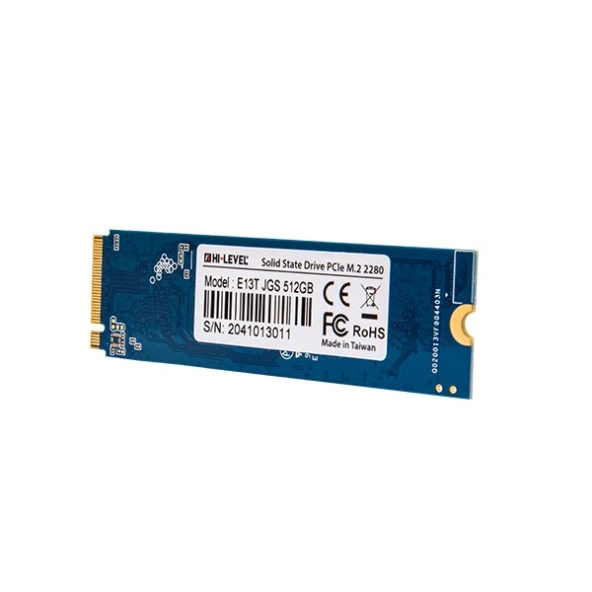 HI-LEVEL 512GB HLV-M2PCIeSSD2280/512G 3300- 3100MB/s M2 PCIe NVMe Gen3 Disk ürün görseli 1