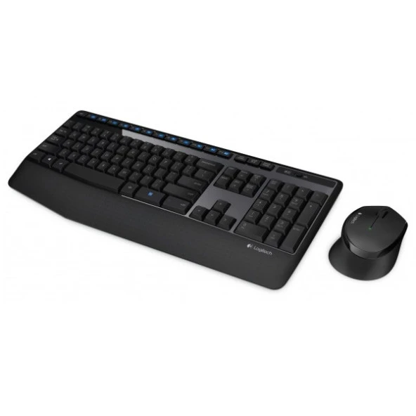 LOGITECH MK345 Kablosuz Q Trk Siyah Multimedya Klavye - Mouse Set 920-006514 ürün görseli 1