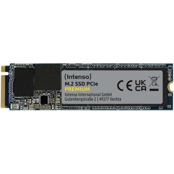 INTENSO 500GB PREMIUM 3835450 2100- 1700MB/s M2 PCIe NVMe Gen3 Disk ürün görseli 1