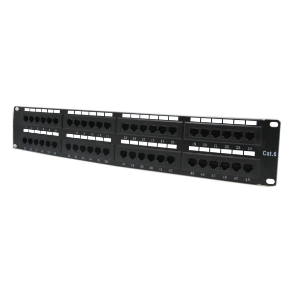 CODEGEN 2U 48port Cat6 Utp Patch Panel COD648 ürün görseli 1
