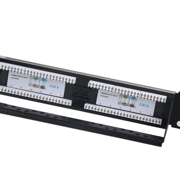 CODEGEN 1U 24port Cat6 Utp Patch Panel COD624 - Resim 3