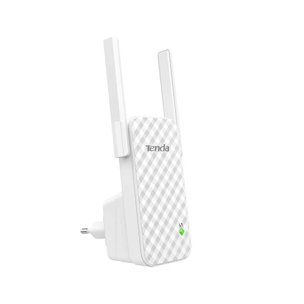 TENDA A9 N300 300mbps N300 2.4GHZ Mesafe Genişletici EV Ofis Tipi Priz Tip ürün görseli 1