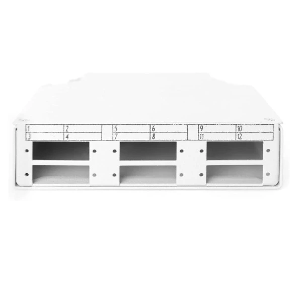 DIGITUS 6port F/O SC/DX Boş Patch Panel Ray Tipi DN-96890 - Resim 4