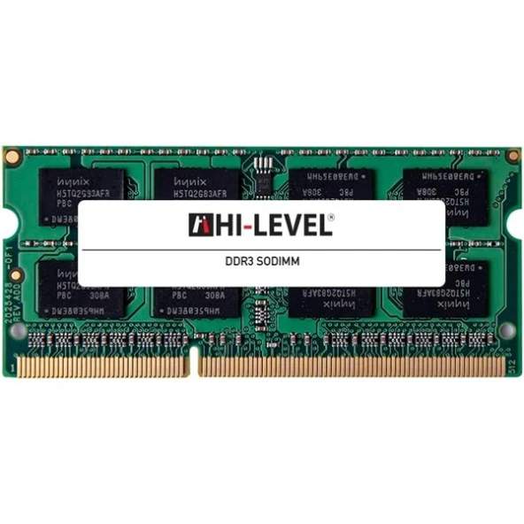HI-LEVEL 8 GB DDR3 1600MHZ CL11 NOTEBOOK RAM HLV-SOPC12800LV/8G 1.35v ürün görseli 1