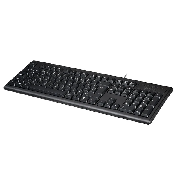 A4 TECH KM-720 USB F Trk Siyah Multimedya Klavye - Resim 5