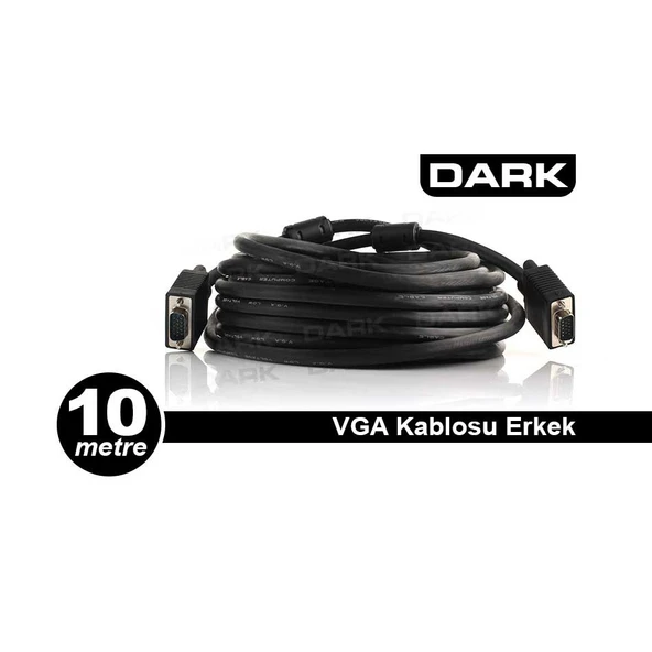 Dark Dk-Cb-Vgal1000 10Mt Vga Kablo ürün görseli 1