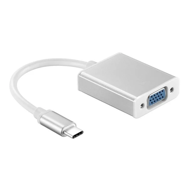 CODEGEN CDG-CNV32 0.15metre TYPE-C - VGA (D) Görüntü Adaptörü Beyaz ürün görseli 1