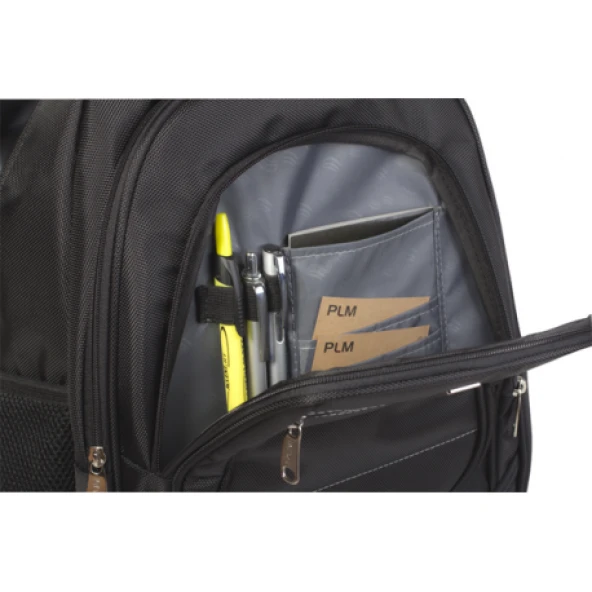 PLM Cosmic 15,6" Siyah Notebook Sırt Çantası - Resim 3