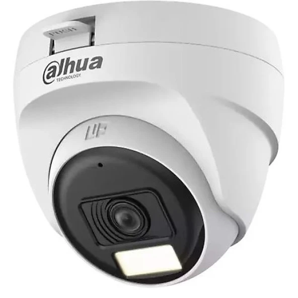 DAHUA 2MP DOME 2.8MM HAC-T1A21P-U-IL-0280B 20metre Hdcvi Kamera Akıllı Işık ürün görseli 1