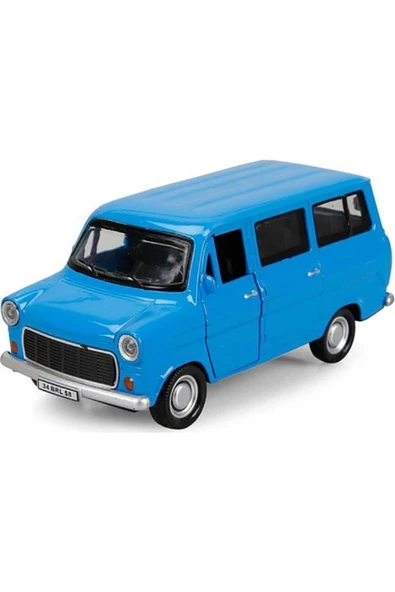 Mavi Metal Çek Bırak Ford Minibüs ürün görseli 1