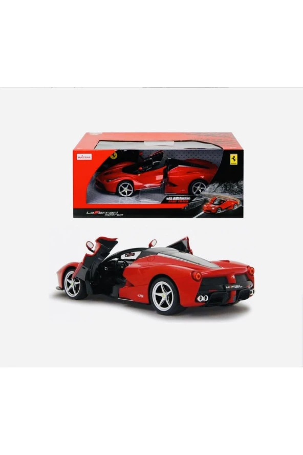 La Ferrari Aperta 1:14 Drift özellikli Uzaktan Kumandalı Işıklı orijinal lisanslı model araba ürün görseli 1