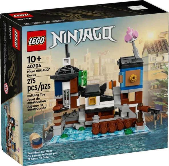 Lego Ninjago 40704 Micro Nınjago Docks ürün görseli 1