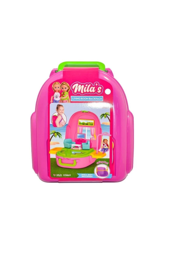 Mila'nın Oturma Odası Set Sırt Çantası ürün görseli 1