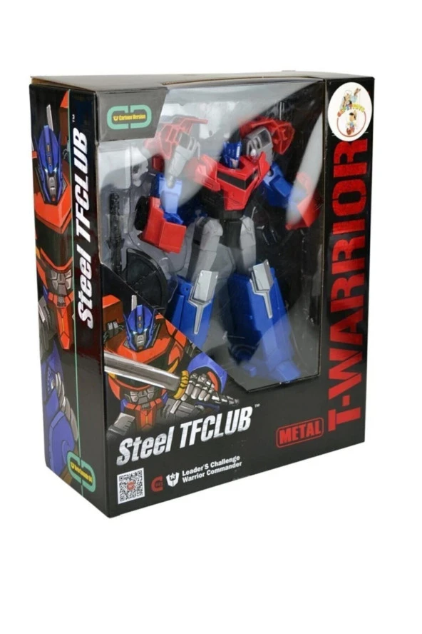 Transwarrior Optimus Prime Arabaya Dönüşebilen Robot 20 Cm ürün görseli 1