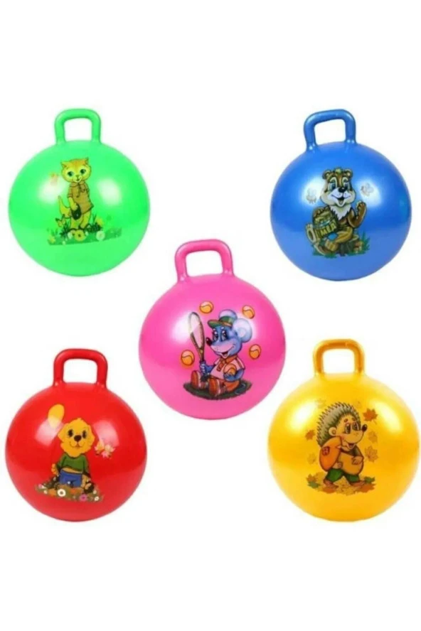 Zıp Zıp Kanguru Top Zıplama Topu 45 Cm Çocuk Plates 90 Kg Taşıma ürün görseli 1