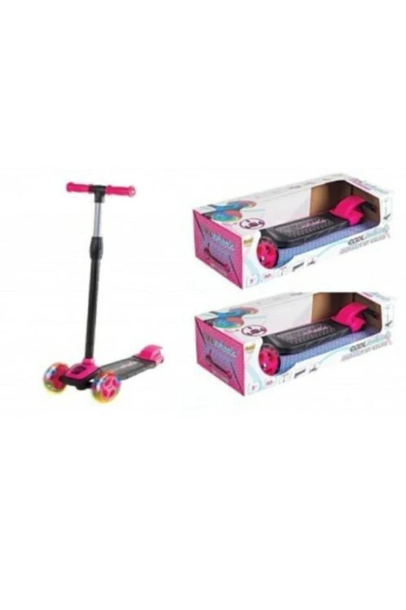 Led Işıklı 3 Tekerlekli Yükseklik Ayarlı Twist Çocuk Scooter (+3 Yaş) ürün görseli 1