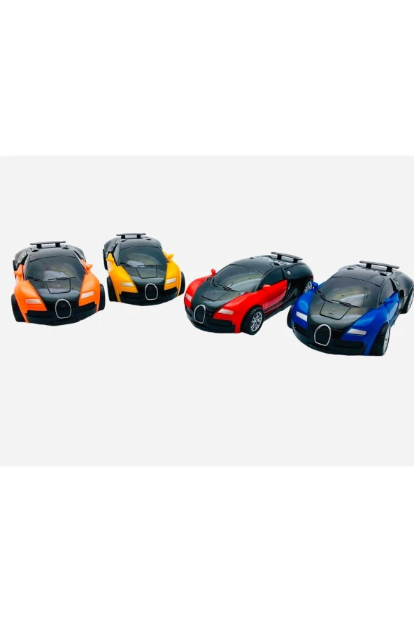 Robota Dönüşebilen Bugatti Araba 4 Adet Fiyatıdır - Resim 2