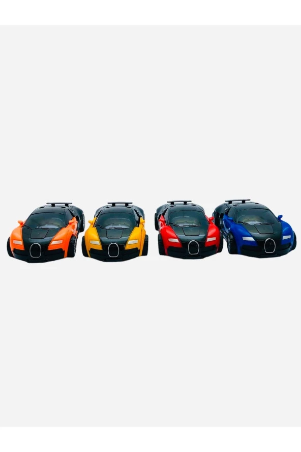 Robota Dönüşebilen Bugatti Araba 4 Adet Fiyatıdır - Resim 4