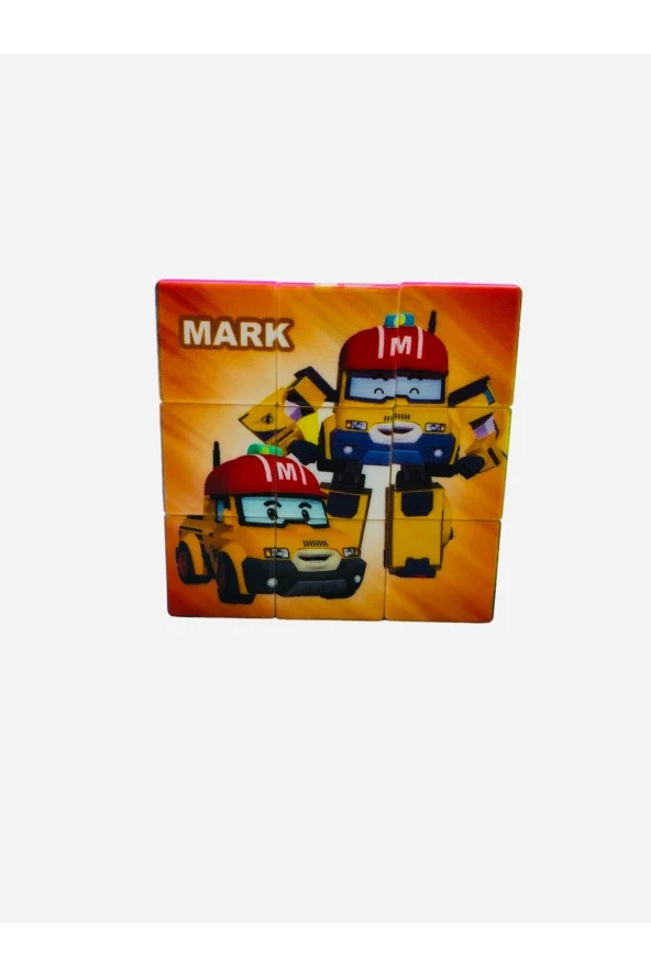 Poli Car 3x3x3 Puzzle Küp - Resim 3