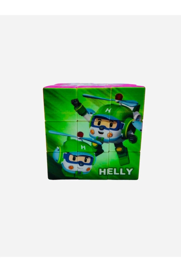 Poli Car 3x3x3 Puzzle Küp - Resim 6