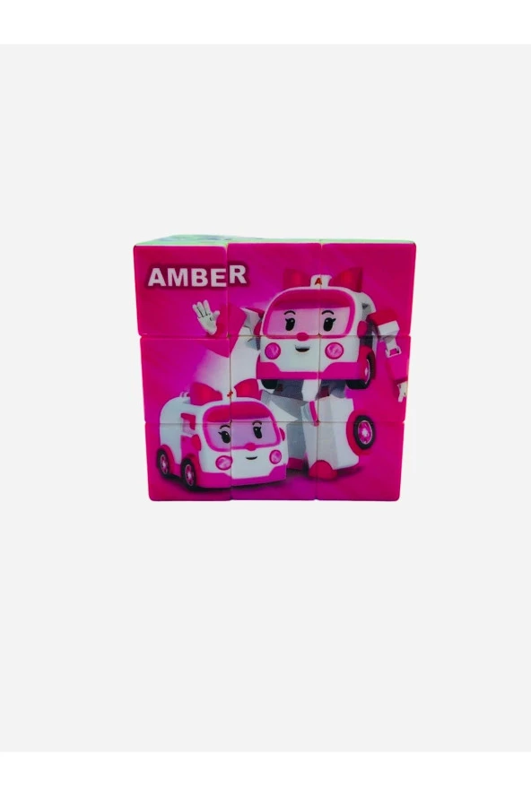 Poli Car 3x3x3 Puzzle Küp - Resim 7