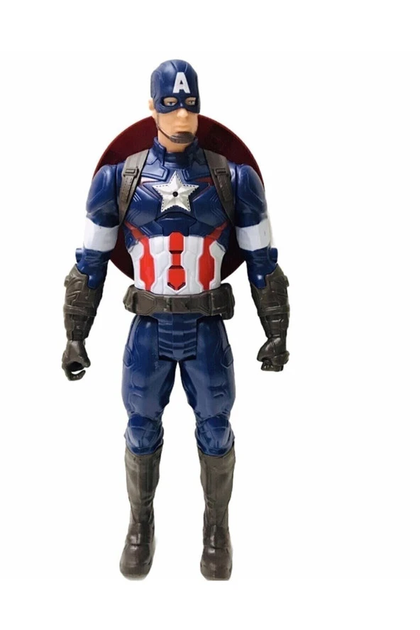 Avengers Kaptan Amerika Oyuncak Karakter Sesli Işıklı 30 Cm ürün görseli 1