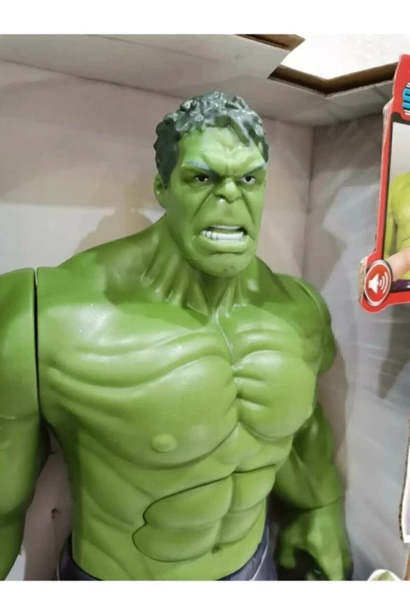 Avengers Hulk Oyuncak Karakter Sesli Işıklı 30 Cm ürün görseli 1