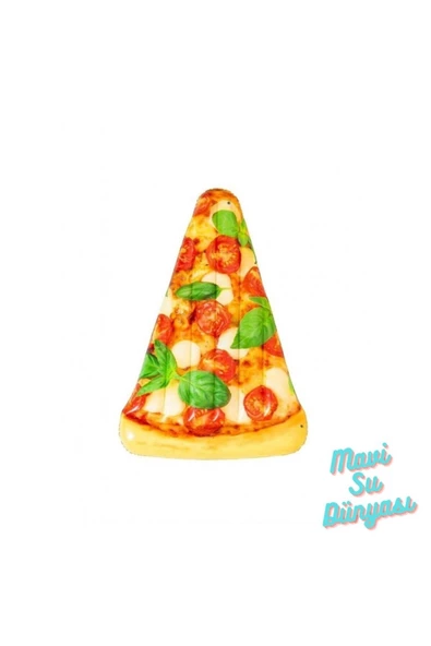 Pizza Dilimli Deniz Yatağı 188 Cm x 130 Cm - Mavi Su Dünyası ürün görseli 1