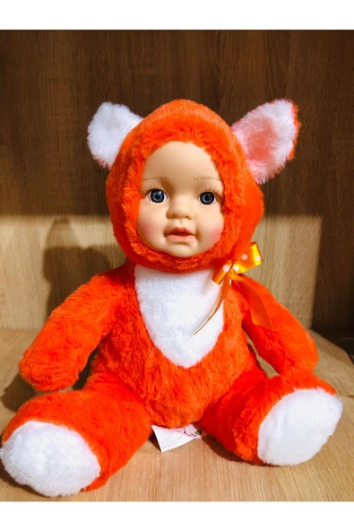 Peluş Bebek Yüzlü Büyük Boy  35  cm ürün görseli 1
