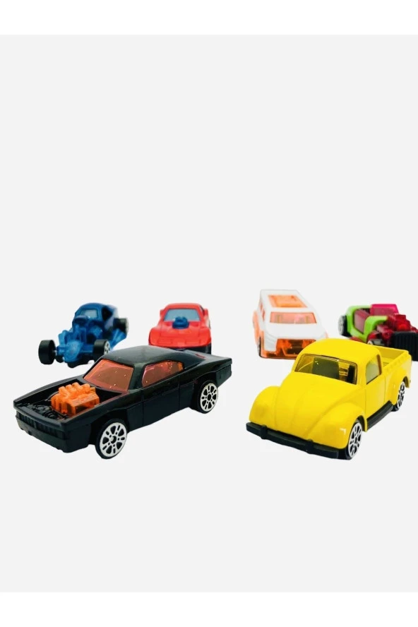 Kutuda 6'lı Die Cast Model Araçlar ürün görseli 1
