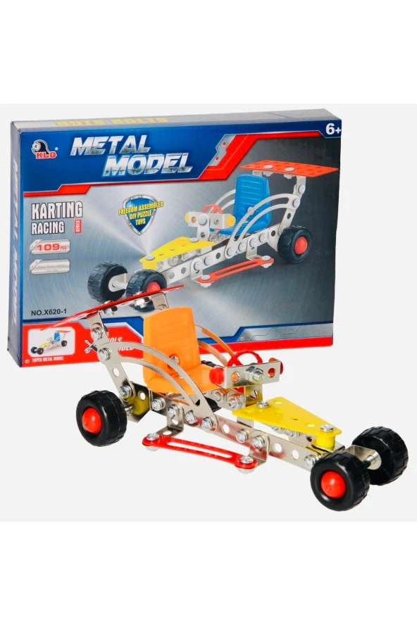 Metal Yarış Arabası, 109 Parça ürün görseli 1