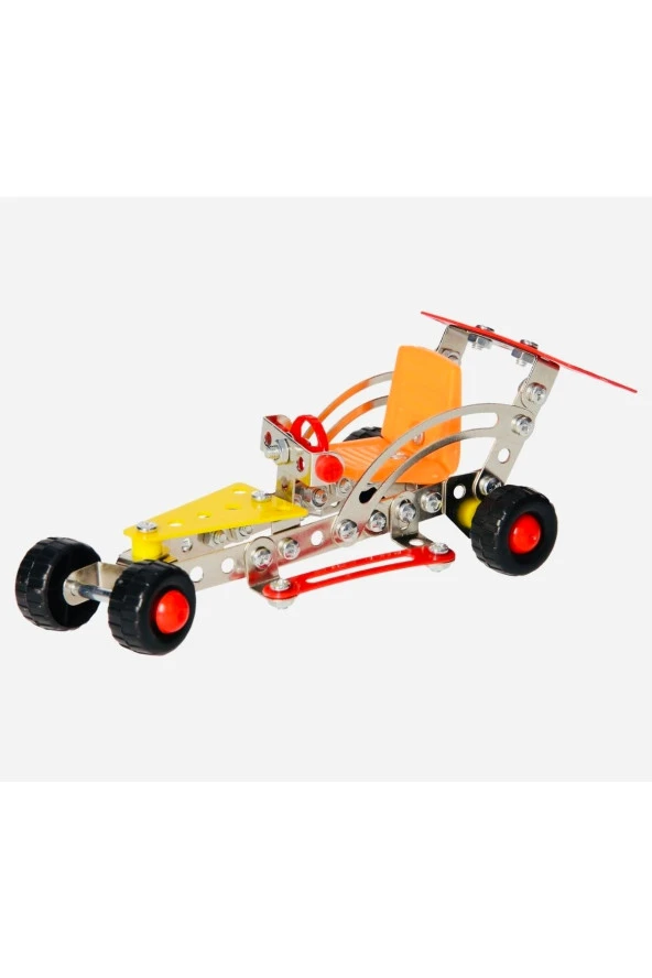 Metal Yarış Arabası, 109 Parça - Resim 3