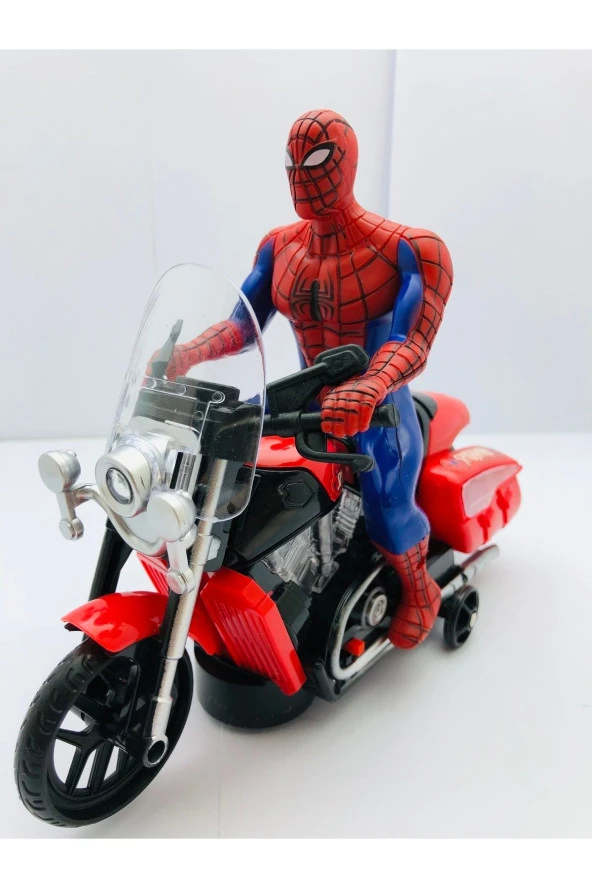 Örümcek Adam Spiderman Robot Işıklı Sesli Motor Oyuncak ürün görseli 1