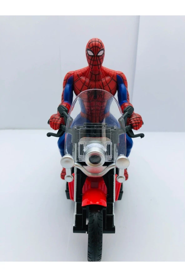 Örümcek Adam Spiderman Robot Işıklı Sesli Motor Oyuncak - Resim 6