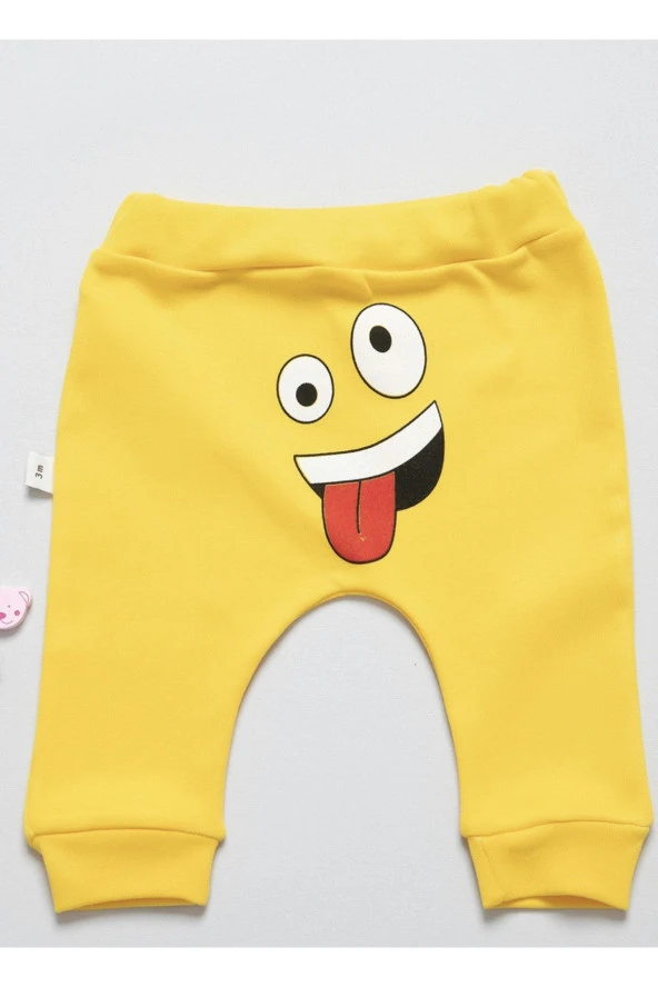 Bebek Tek Alt Emojili 3-6-9-12 ay - Resim 7