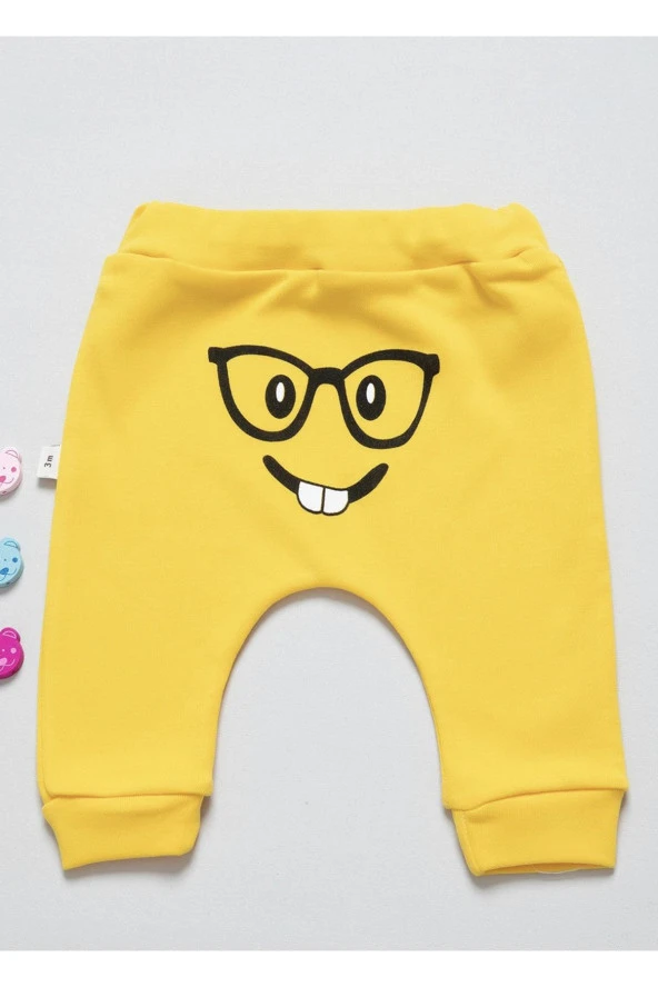 Bebek Tek Alt Emojili 3-6-9-12 ay - Resim 10
