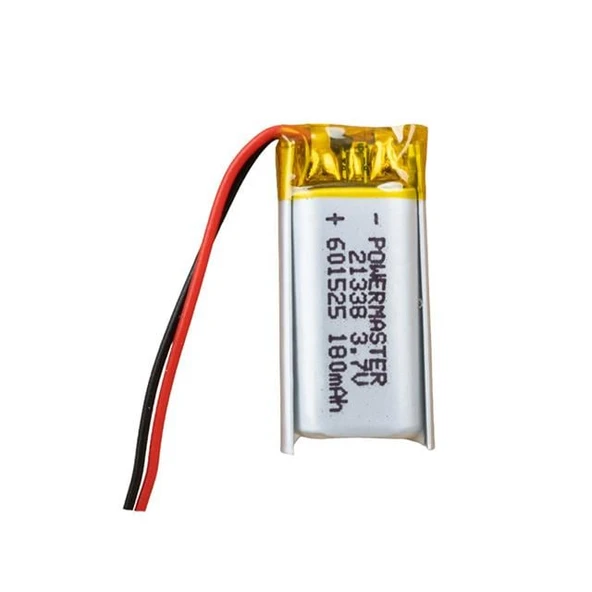 Powermaster 601525 3.7 Volt 180 Mah Lityum Polimer Pil - Resim 3