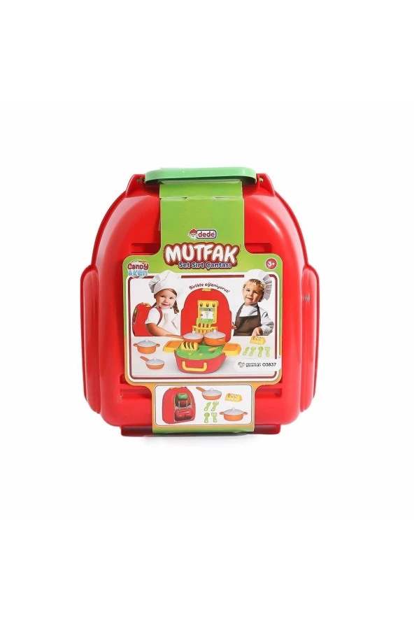 Mutfak seti Candy Mutfak Seti Sırt Çantası -dede - Resim 2