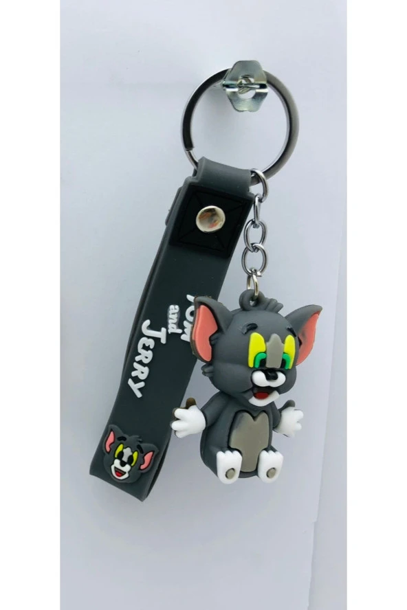 Tom Cat 3d Anahtarlık Oyuncak Ve Çanta Aksesuarı ürün görseli 1