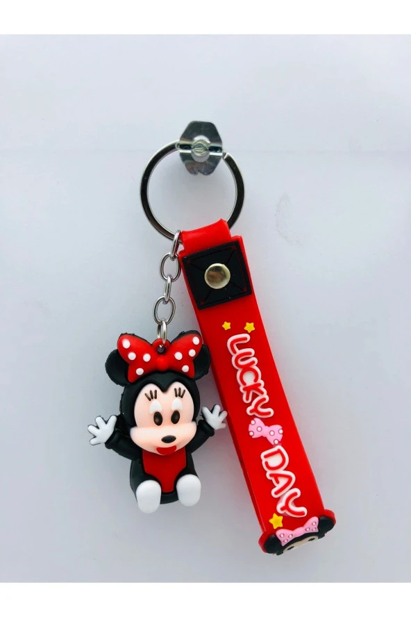 Minnie Mouse 3d Anahtarlık Oyuncak Ve Çanta Aksesuarı ürün görseli 1