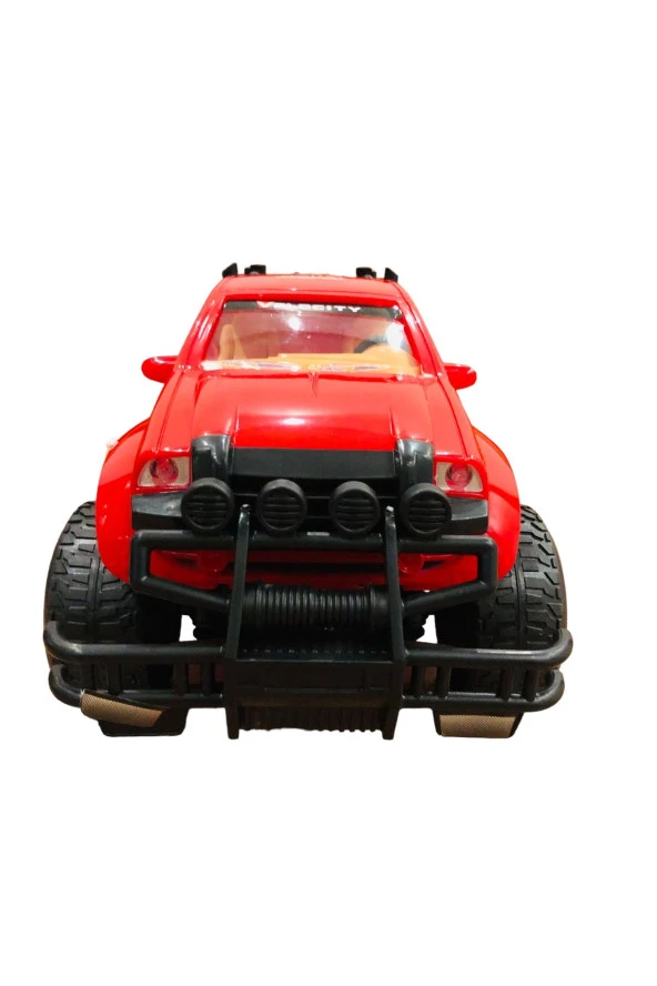 Uzaktan Kumandalı 1:16 Jeep Süper Cross kırmızı ürün görseli 1