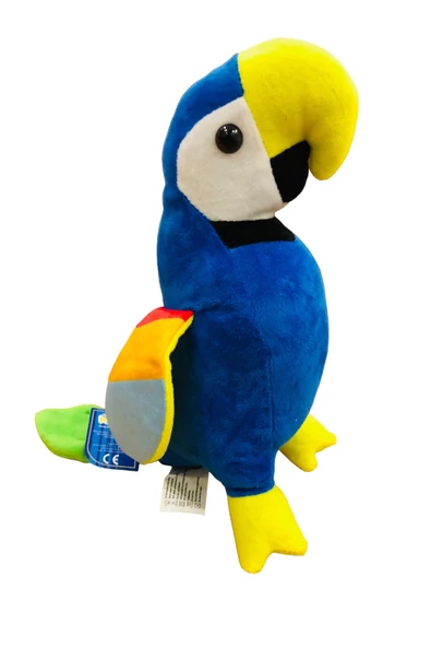 Peluş Oyuncak Papağan 35 cm - Resim 9