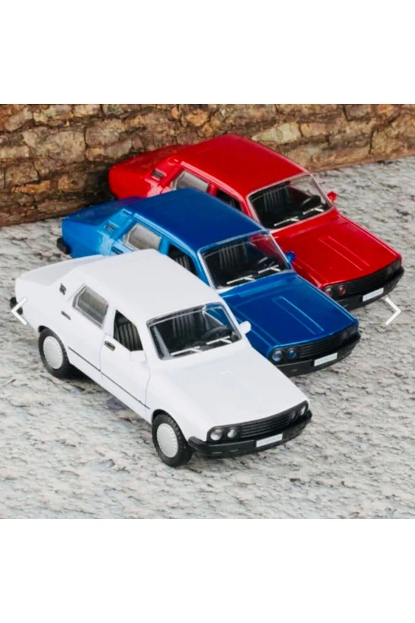 Renault Toros Çek Bırak Metal Araba 1:32 ölçek SESLİ IŞIKLI Model Araba Koleksiyonluk ürün görseli 1