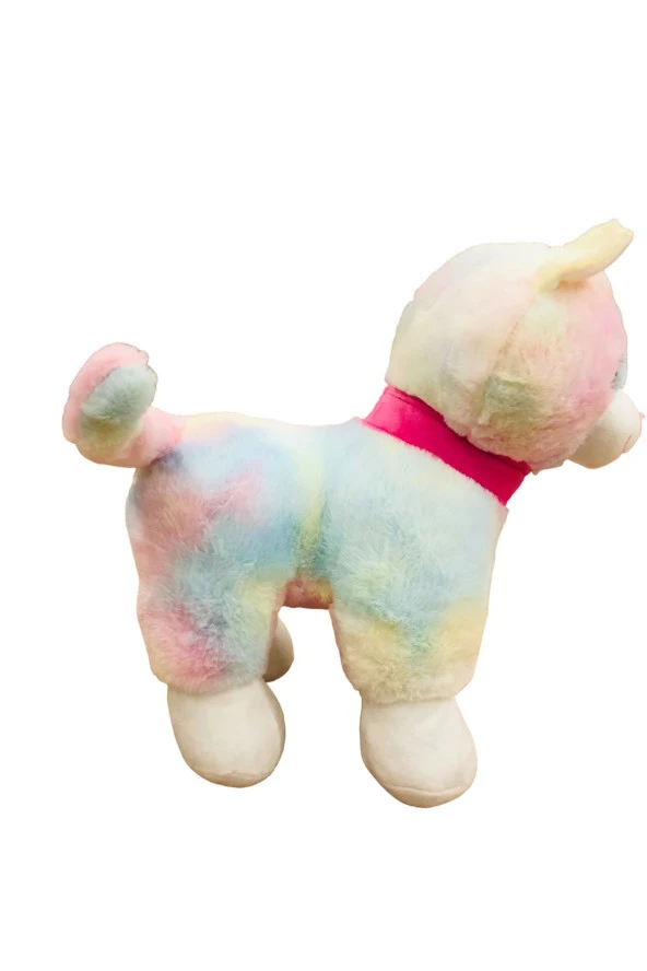 30 Cm Pembe Tokalı Kedi j1 - Resim 2