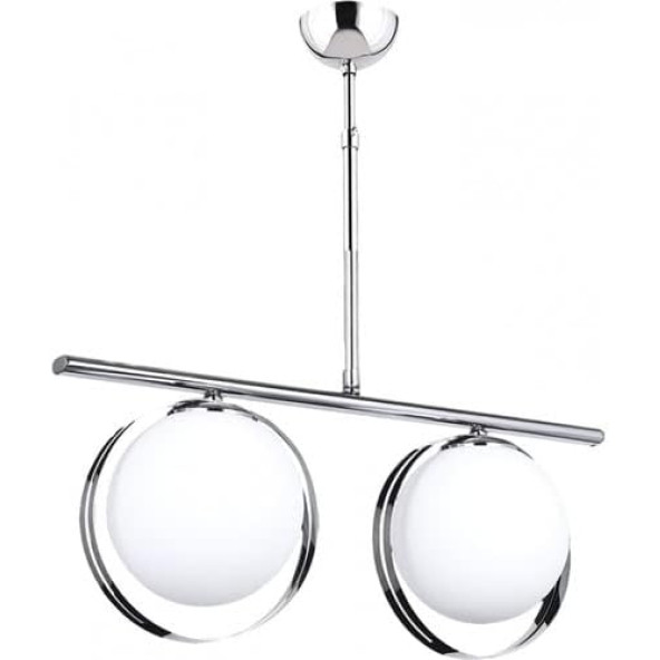 AVONNI AV-65005-2KY Krom Kaplama Modern Avize E27 Metal 56x23cm ürün görseli 1